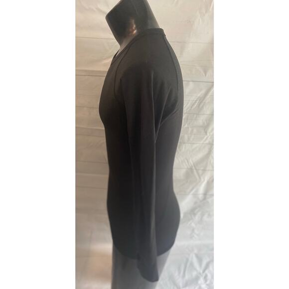 Lululemon Swiftly Tech Long Sleeve Crew Black Running Top Women’s 8? No Tag - Picture 3 of 7